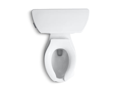 KOHLER K-3554-0 Barrington Two-piece elongated toilet, 1.6 gpf - White