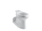 KOHLER K-4305-0 Barrington Elongated Toilet Bowl - White