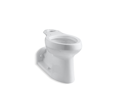 KOHLER K-4305-0 Barrington Elongated Toilet Bowl - White