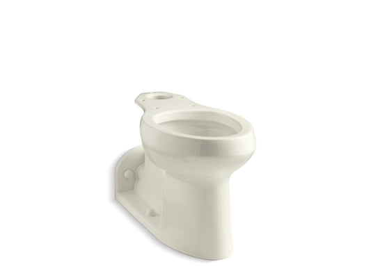 KOHLER K-4305-96 Barrington Elongated Toilet Bowl In Biscuit