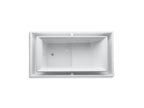 KOHLER K-1189-RE-0 Sok 63" X 31-1/2" Drop-In Effervescence Bath With Left-Hand Drain - White