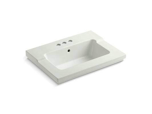 KOHLER K-2979-4-NY Tresham Vanity-Top Bathroom Sink With 4" Centerset Faucet Holes In Dune