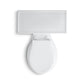 KOHLER K-3933-0 Memoirs Stately Two-Piece Round-Front Toilet, 1.28 Gpf In White