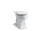 KOHLER K-4387-7 Memoirs Round-Front Bowl With Exposed Trapway - Black Black