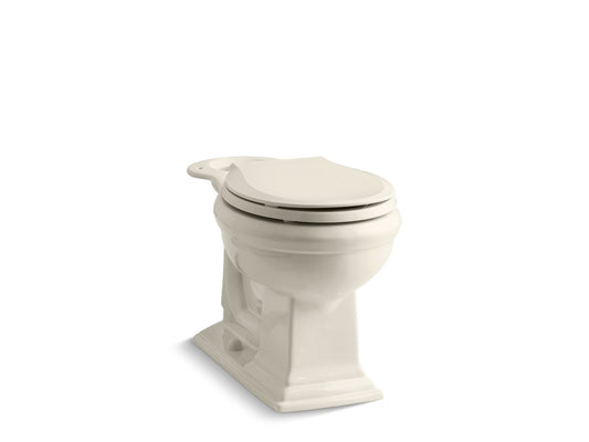 KOHLER K-4387-96 Memoirs Round-Front Toilet Bowl In Biscuit