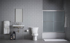KOHLER K-716-96 Villager 60" X 30-1/4" Alcove Bath, Right Drain - Biscuit