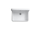 KOHLER K-12700-0 Gilford 30" Top-/Wall-Mount Single-Bowl Farmhouse Kitchen Sink - White