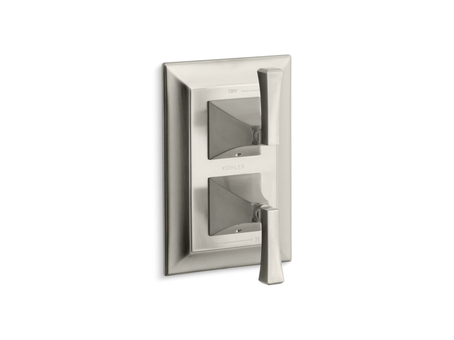 KOHLER K-T10422-4V-BN Memoirs Stately MasterShower temperature and volume control valve trim - Vibrant Brushed Nickel