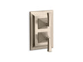 KOHLER K-T10422-4V-BV Memoirs Stately Mastershower Temperature And Volume Control Valve Trim - Vibrant Brushed Bronze