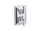 KOHLER K-T10422-4V-BV Memoirs Stately Mastershower Temperature And Volume Control Valve Trim - Vibrant Brushed Bronze