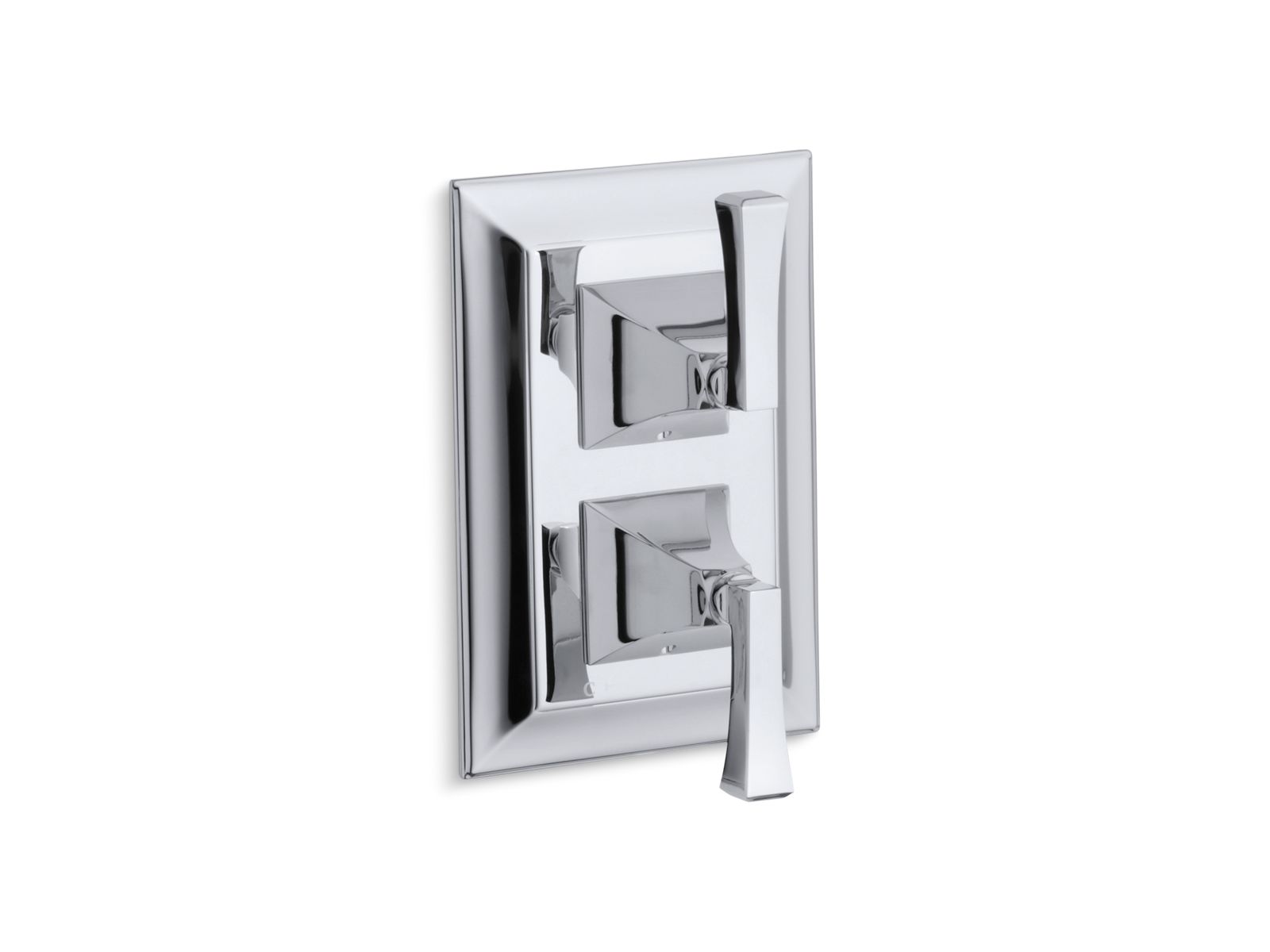 KOHLER K-T10422-4V-CP Memoirs Stately Mastershower Temperature And Volume Control Valve Trim - Polished Chrome