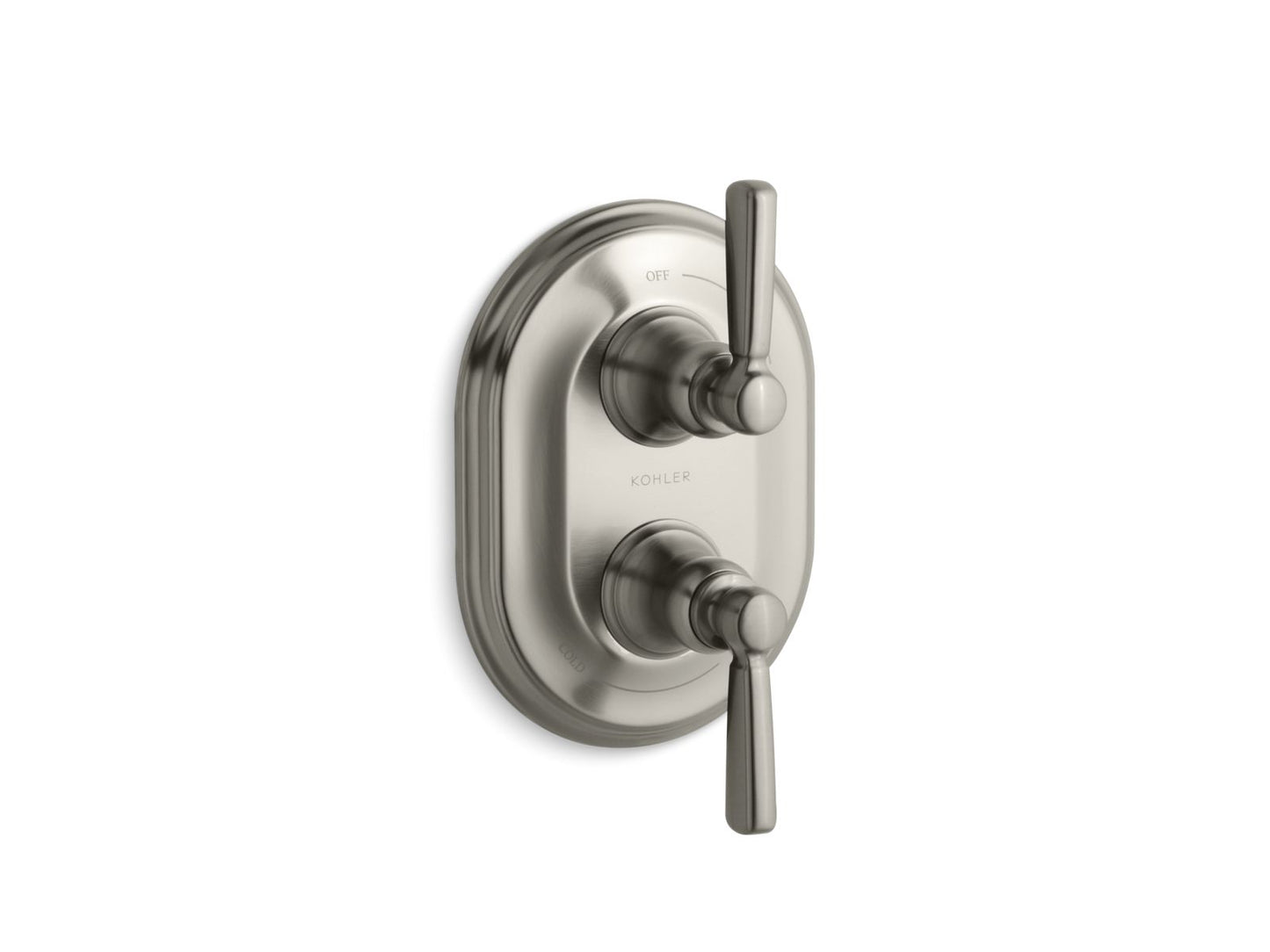 KOHLER K-T10594-4-BN Bancroft Mastershower Temperature And Volume Control Valve Trim In Vibrant Brushed Nickel