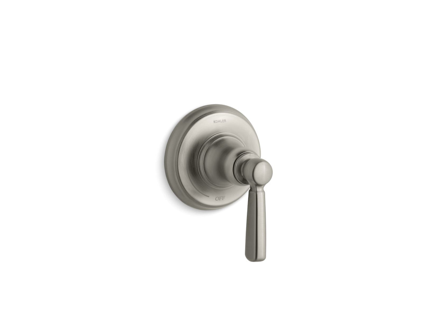 KOHLER K-T10596-4-BN Bancroft Mastershower Volume Control Valve Trim With Metal Handle In Vibrant Brushed Nickel