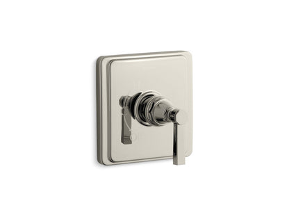KOHLER K-TS13135-4A-SN Pinstripe Pure Rite-Temp valve trim with lever handle - Vibrant Polished Nickel