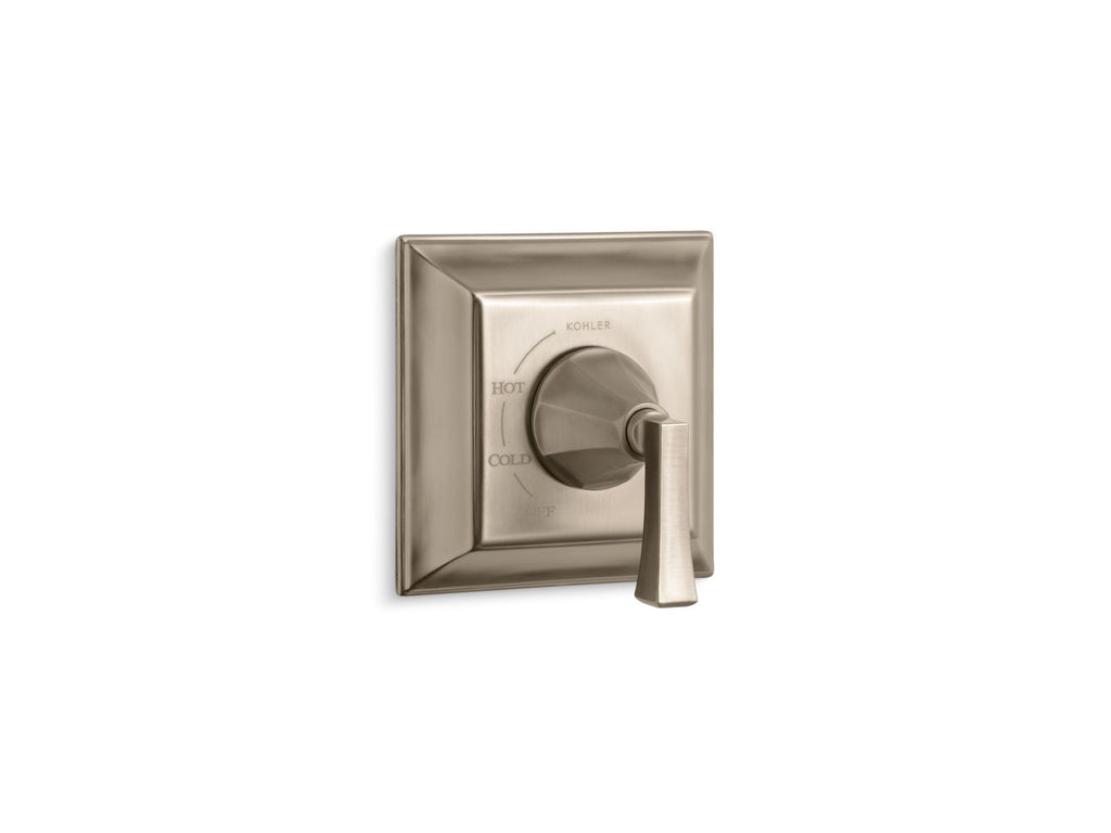 KOHLER K-TS463-4V-BV Memoirs Stately Rite-Temp Valve Trim - Vibrant Brushed Bronze