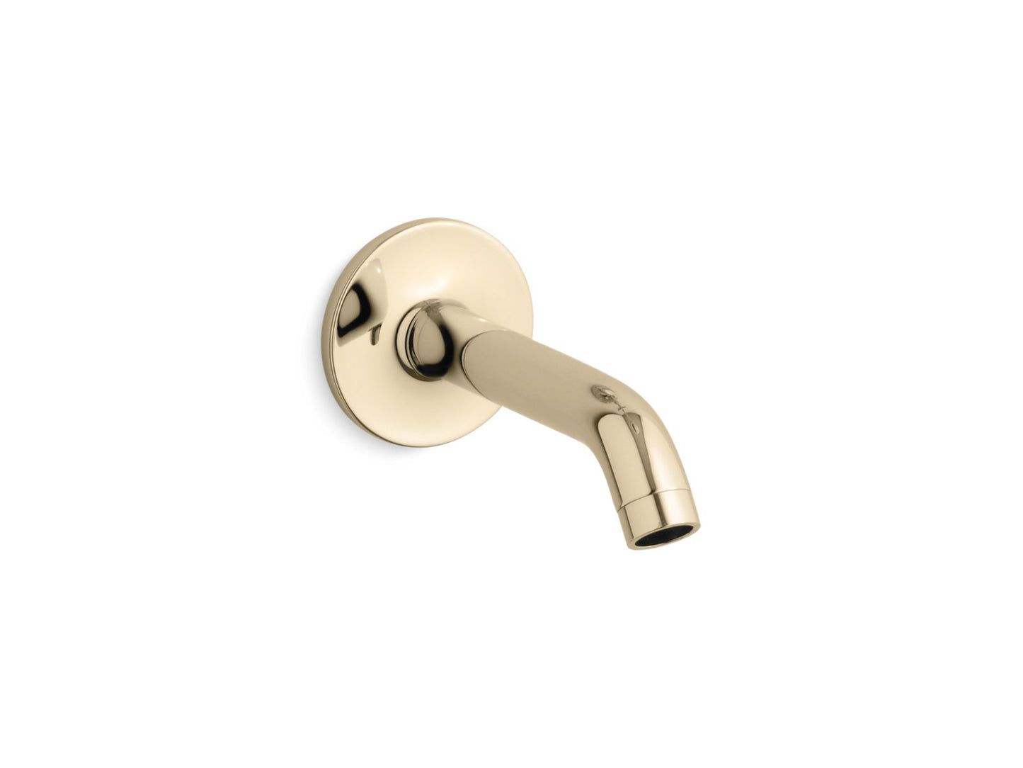 KOHLER K-14426-AF Purist Wall-Mount Bath Spout In Vibrant French Gold