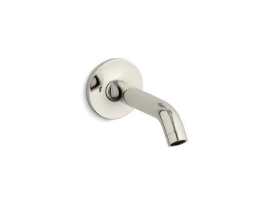 KOHLER K-14426-SN Purist Wall-Mount Bath Spout In Vibrant Polished Nickel