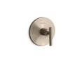 KOHLER K-T14488-4-BV Purist Mastershower Temperature Control Valve Trim With Lever Handle - Vibrant Brushed Bronze