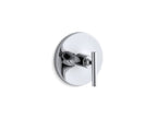 KOHLER K-T14488-4-2MB Purist Mastershower Temperature Control Valve Trim With Lever Handle - Vibrant Brushed Moderne Brass