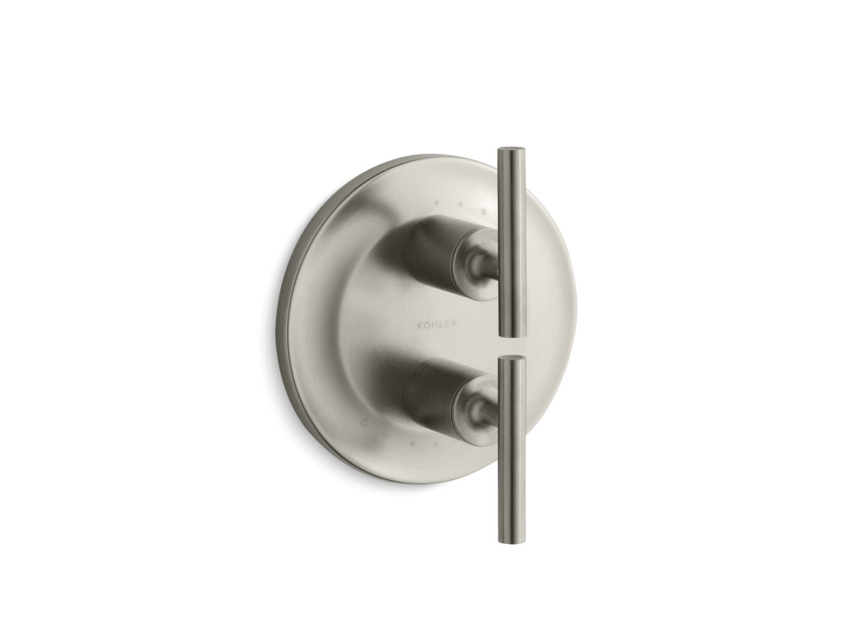 KOHLER K-T14489-4-BN Purist Mastershower Temperature And Volume Control Valve Trim - Vibrant Brushed Nickel