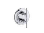 KOHLER K-T14489-4-CP Purist Mastershower Temperature And Volume Control Valve Trim - Polished Chrome