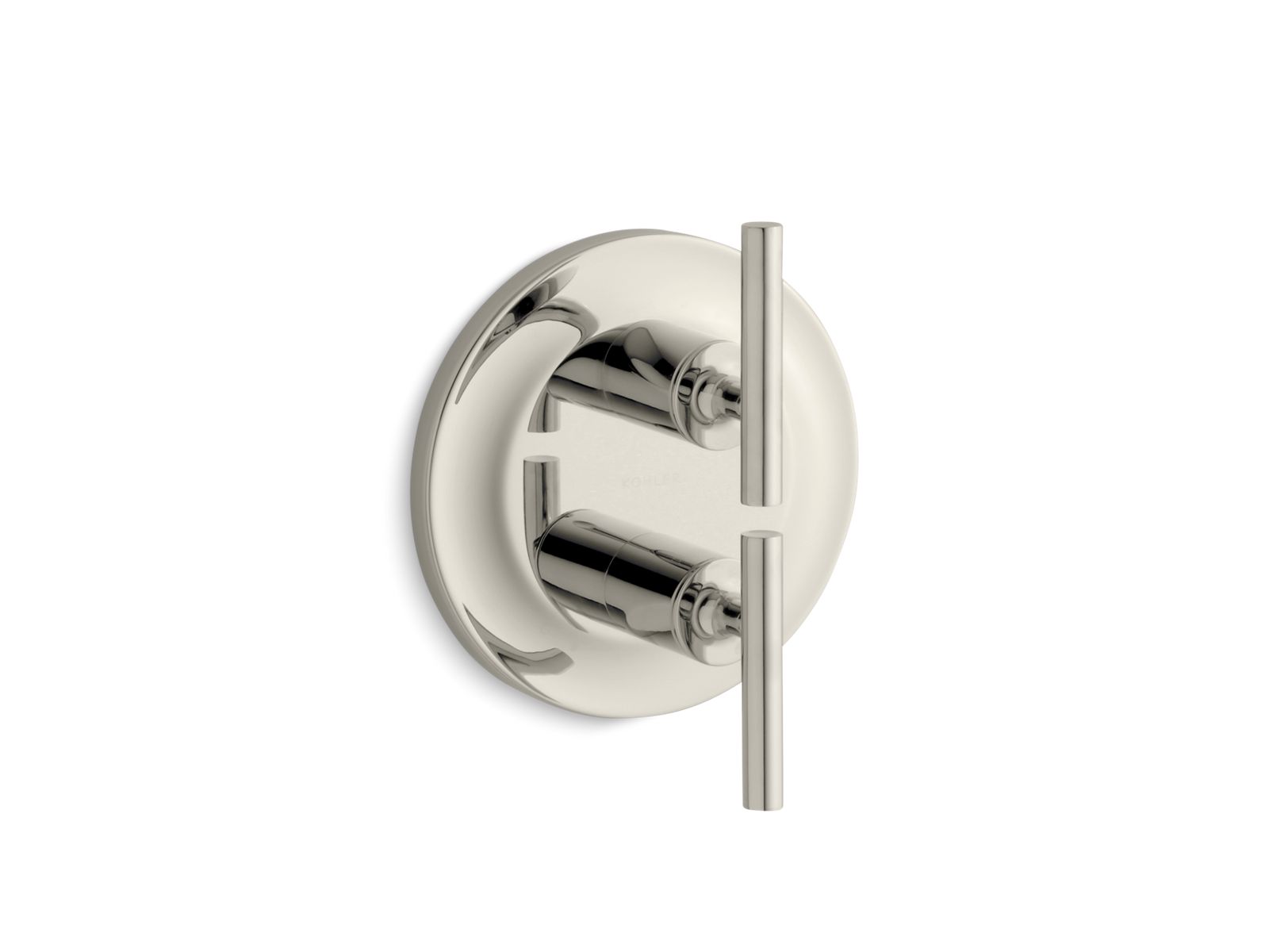 KOHLER K-T14489-4-SN Purist Mastershower Temperature And Volume Control Valve Trim - Vibrant Polished Nickel