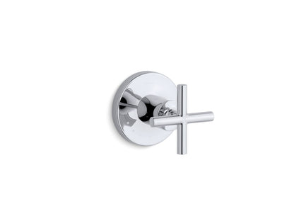 KOHLER K-T14490-3-BN Purist MasterShower volume control valve trim with cross handle - Vibrant Brushed Nickel