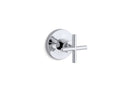 KOHLER K-T14490-3-CP Purist Mastershower Volume Control Valve Trim With Cross Handle - Polished Chrome