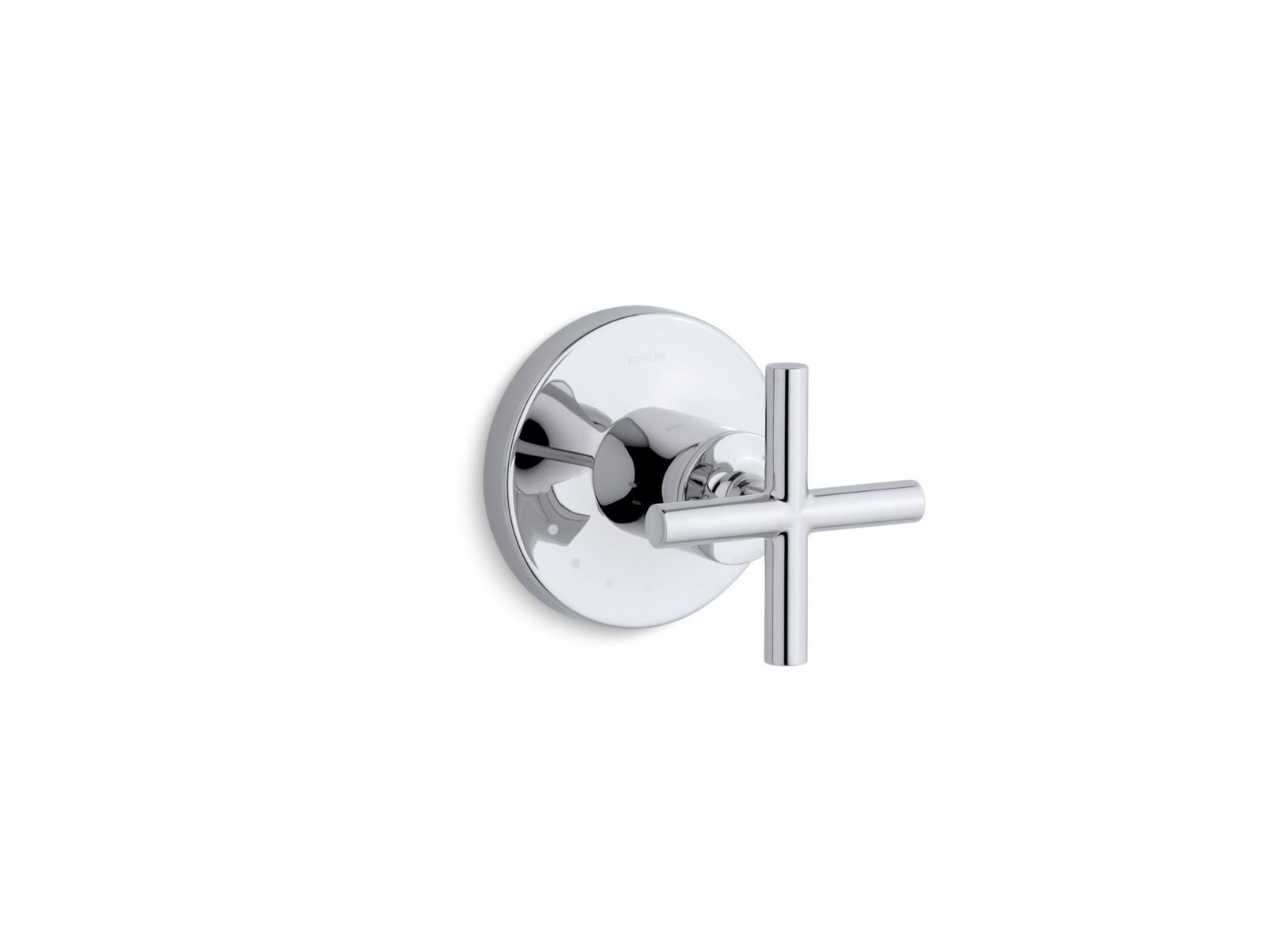 KOHLER K-T14490-3-CP Purist Mastershower Volume Control Valve Trim With Cross Handle - Polished Chrome