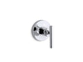 KOHLER K-T14490-4-CP Purist Mastershower Volume Control Valve Trim With Lever Handle - Polished Chrome
