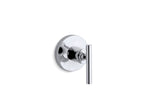 KOHLER K-T14490-4-CP Purist Mastershower Volume Control Valve Trim With Lever Handle - Polished Chrome