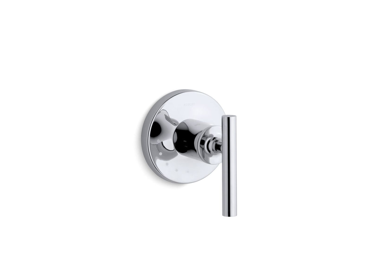 KOHLER K-T14490-4-CP Purist Mastershower Volume Control Valve Trim With Lever Handle - Polished Chrome