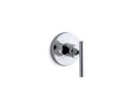 KOHLER K-T14491-4-CP Purist Mastershower Transfer Valve Trim With Lever Handle - Polished Chrome
