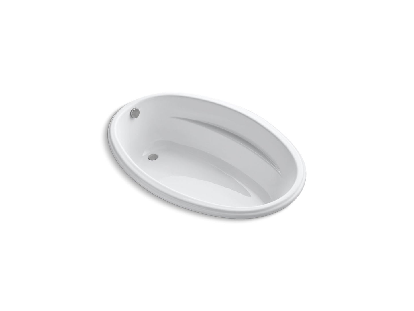 KOHLER K-1147-0 6040 60" X 40" Drop-In Bath In White