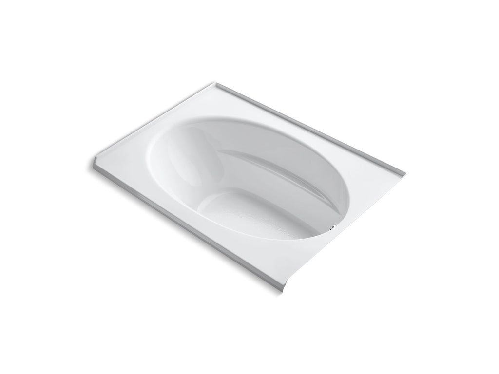 KOHLER K-1113-R-0 Windward 60" X 42" Alcove Bath, Right Drain - White