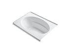 KOHLER K-1113-R-0 Windward 60" X 42" Alcove Bath, Right Drain - White