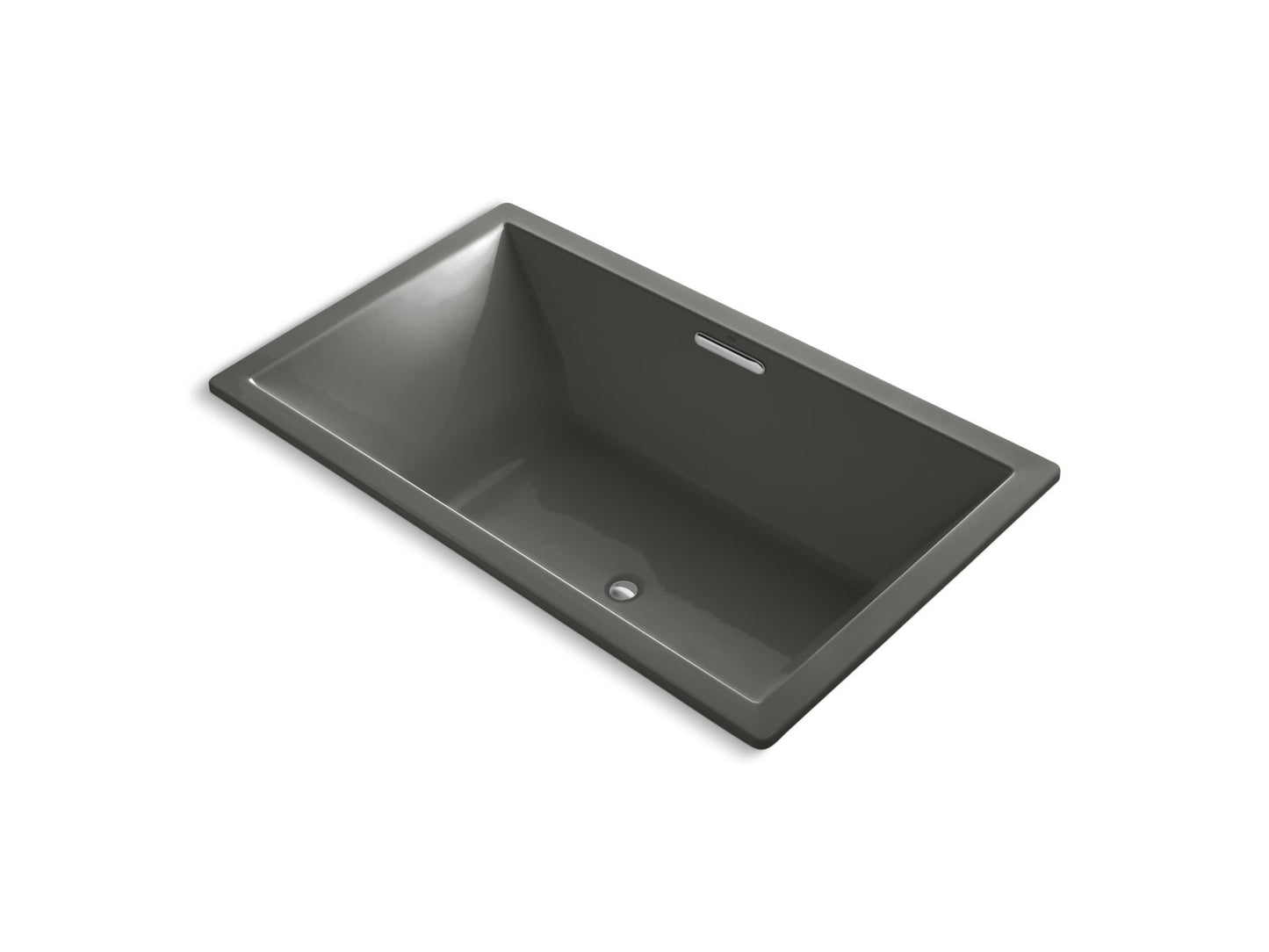 KOHLER K-1137-58 Underscore 72" X 42" Drop-In Bath In Thunder Grey