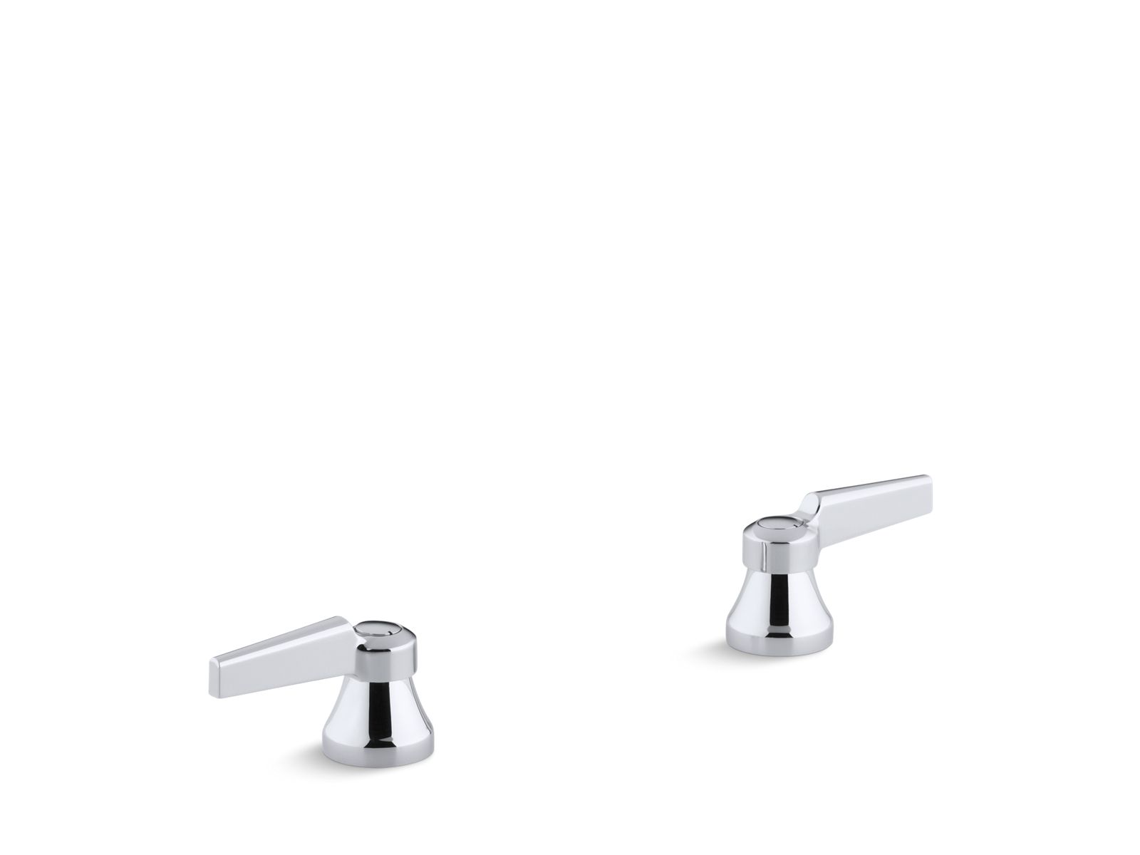 KOHLER K-16010-4-CP Triton Lever Handles For Centerset Base Faucet - Polished Chrome