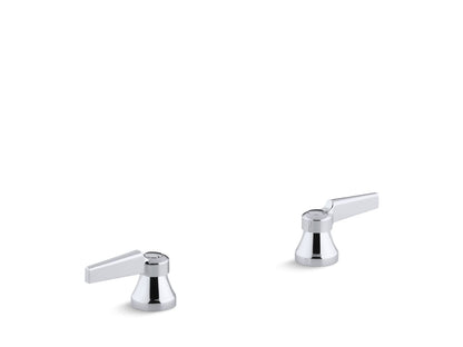 KOHLER K-16010-4-CP Triton Lever handles for centerset base faucet - Polished Chrome