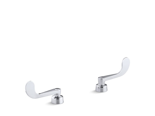 KOHLER K-16010-5-CP Triton Wristblade Lever Handles For Centerset Base Faucet In Polished Chrome