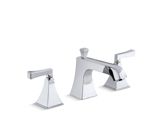 KOHLER K-T428-4V-CP Memoirs Stately Deck-Mount Bath Faucet Trim With Diverter In Polished Chrome