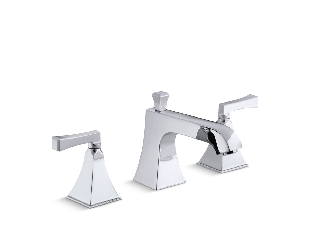 KOHLER K-T428-4V-CP Memoirs Stately Deck-Mount Bath Faucet Trim With Diverter - Polished Chrome