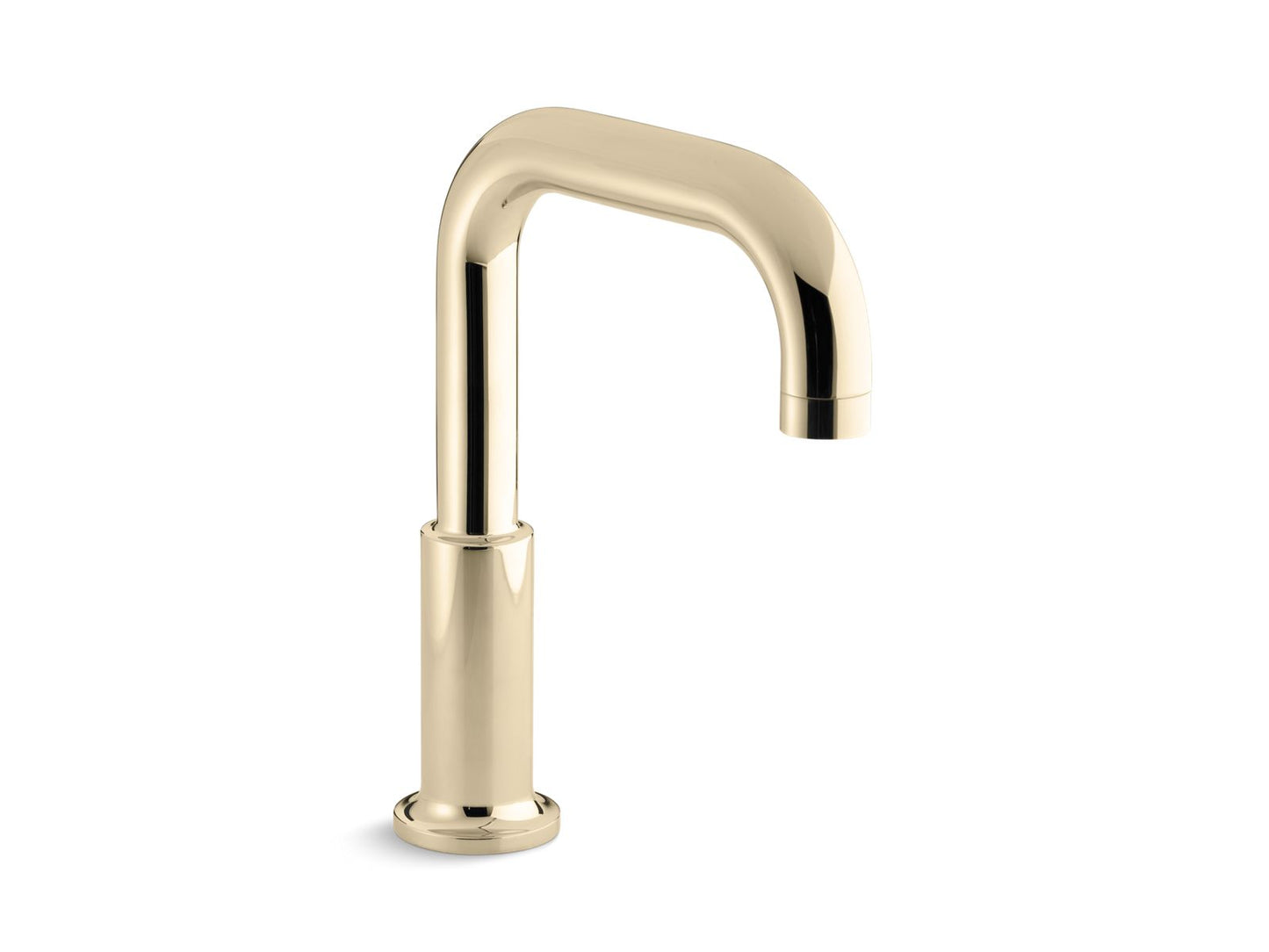 KOHLER K-14430-AF Purist Deck-Mount Bath Spout In Vibrant French Gold