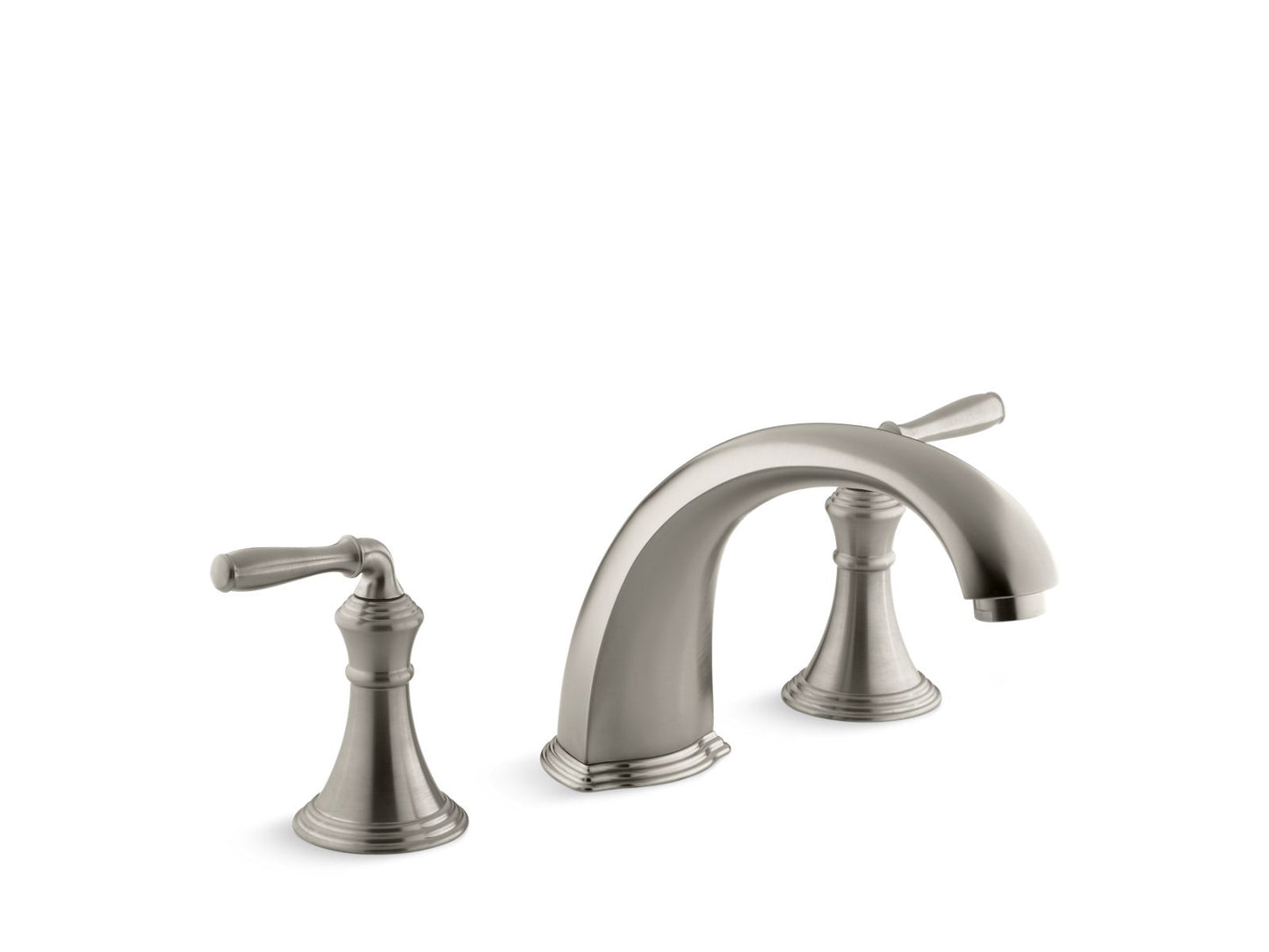 KOHLER K-T398-4-BN Devonshire Deck-Mount Bath Faucet Trim In Vibrant Brushed Nickel