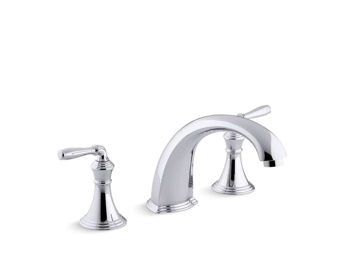 KOHLER K-T398-4-CP Devonshire Deck-Mount Bath Faucet Trim In Polished Chrome