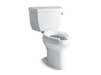 KOHLER K-3519-TR-0 Highline Classic Two-Piece Elongated Toilet, 1.0 Gpf - White