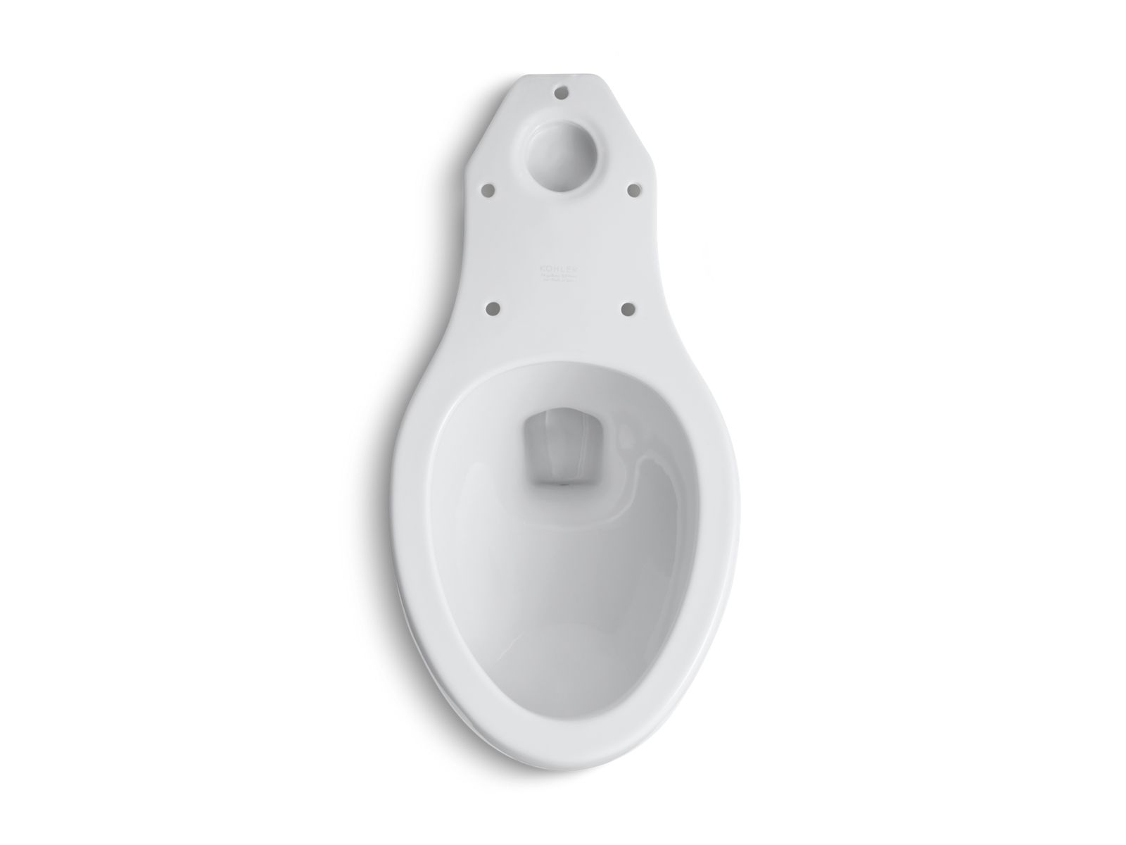 KOHLER K-4304-0 Highline Elongated Toilet Bowl - White