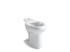 KOHLER K-4304-L-0 Highline Elongated Toilet Bowl With Bedpan Lugs - White