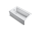 KOHLER K-875-0 Bellwether 60" X 32" Alcove Bath, Left Drain - White