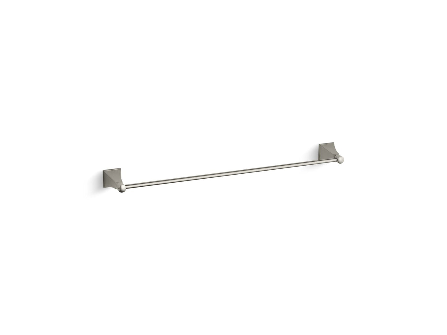 KOHLER K-486-BN Memoirs Stately 24" Towel Bar In Vibrant Brushed Nickel